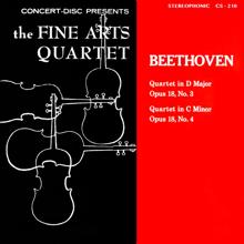 Fine Arts Quartet: Beethoven: String Quartets, Op. 18, Nos. 3 & 4 (Remastered from the Original Concert-Disc Master Tapes)