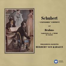 Herbert von Karajan: Schubert: Symphony No. 8 "Unfinished" - Brahms: Variations on a Theme by Joseph Haydn, Op. 56a