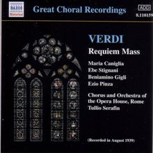 Tullio Serafin: Verdi: Requiem (Gigli) (1939)