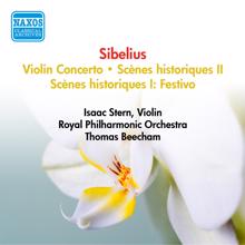 Isaac Stern: Sibelius, J.: Violin Concerto / Scenes Historiques Ii (Stern, Beecham) (1950-1952)