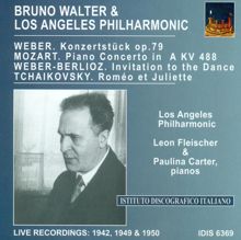 Bruno Walter: Mozart, W.A.: Piano Concerto No. 23 / Weber, C.M. Von: Konzertstuck, Op. 79 / Tchaikovsky, P.I.: Romeo and Juliet (Walter) (1942, 1949, 1950)