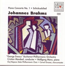 Wolfgang Manz: Brahms: Piano Cto. No.1/Schicksalslied