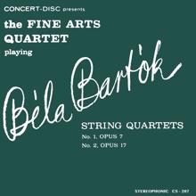 Fine Arts Quartet: String Quartet No. 1, Sz. 40: I. Lento
