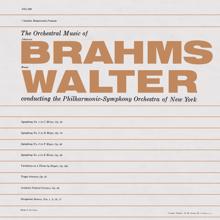 Bruno Walter: Brahms: Orchestral Music (Remastered)