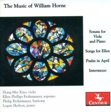 Various Artists: Horne, W.: Viola Sonata / Songs for Ellen / Psalm in April / Intermezzo