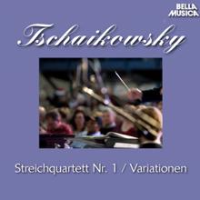 International String Quartet New York, Laszlo Varga, Stuttgarter Philharmoniker: Tschaikowsky: Streichquartett Op. 11 - Variationen über ein Rokoko, Op. 33