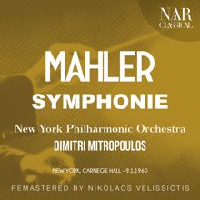 Dimitri Mitropoulos: MAHLER: SYMPHONIE