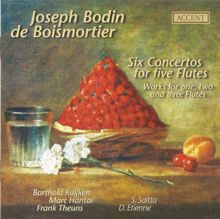 Barthold Kuijken: Boismortier, J.B.: Flute Concertos, Op. 15, Nos. 1-6 / Suite De Pieces, Op. 35, No. 5 / Sonata En Trio, Op. 7, No. 4