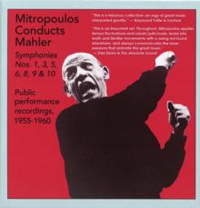 Dimitri Mitropoulos: Mitropoulos Conducts Mahler: Public Performance Recordings (1955-1960)