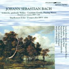 Helmuth Rilling: Bach, J.S.: Schleicht, Spielende Wellen, Und Murmelt Gelinde / Triple Concerto, Bwv 1064