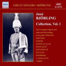 Jussi Björling: Bjorling, Jussi: Bjorling Collection, Vol. 1: Opera and Operetta Recordings (1930-1938)