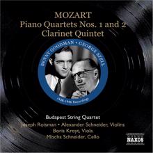 Benny Goodman: Clarinet Quintet in A major, K. 581: IV. Allegretto con variazioni