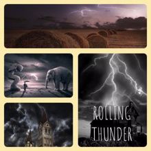 Rain Sounds: Rolling Thunder