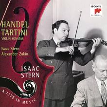 Isaac Stern: Händel: Sonata in D Major, Op. 1, No. 3 - Tartini: Violin Sonata in G Minor, Op. 1, No. 10