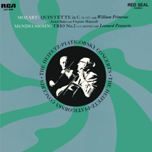 Jascha Heifetz: Mozart: Quintet, K. 515, in C, Mendelssohn-Bartholdy: Trio No. 2, Op. 66, in C Minor