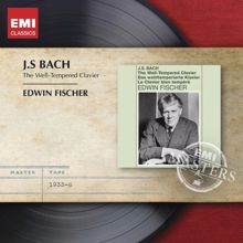 Edwin Fischer: Bach, JS: The Well-Tempered Clavier, Book II, Prelude and Fugue No. 19 in A Major, BWV 888: Prelude