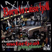 Various Artists: Born to raise hell : A Rockabilly & Psychobilly tribute to Motörhead in memory of Lemmy Kilmister