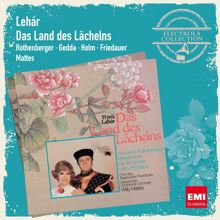 Anneliese Rothenberger: Das Land des Lächelns (The Land of Smiles) (Mattes) (1994 Digital Remaster), Act Three: Dialogue (Gustl/Sou-Chong/Lisa)