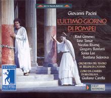 Raúl Giménez: L'Ultimo giorno di Pompei: Act I Scene 7: Mi oscura il ciglio! (Sallustio, Ottavia, Appio, Clodio, Pubblio)