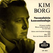 Kim Borg: Suomalaisia kansanlauluja