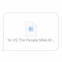 Kanye West: Ye vs. the People (starring TI as the People)