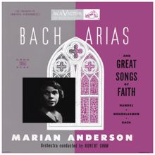 Marian Anderson: Marian Anderson Sings Bach Arias and Great Songs of Faith (2021 Remastered Version)