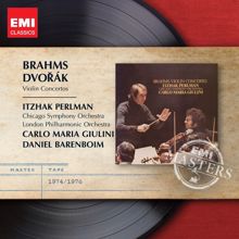 Itzhak Perlman: Brahms & Dvořák: Violin Concertos