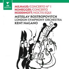 Mstislav Rostropovich: Milhaud, Honegger, Hoddinott & Moret: Works for Cello and Orchestra