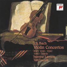 Tafelmusik: Bach: Violin Concertos BWV 1041 - 1043 & BWV 1064R