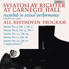 Sviatoslav Richter: Sviatoslav Richter Live at Carnegie Hall: All Beethoven Program (October 19, 1960)