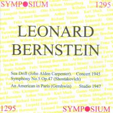 Leonard Bernstein: Sea Drift
