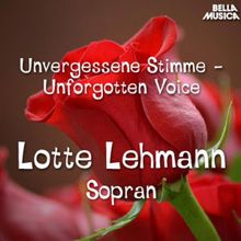 Lotte Lehmann: Unvergessene Stimme: Lotte Lehmann