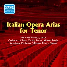 Mario del Monaco: Del Monaco, Mario: Italian Opera Arias for Tenor (1955)