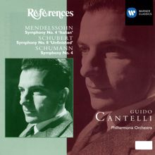 Guido Cantelli/Philharmonia Orchestra: Schubert:Symphony 8/Schumann:Symphony 4/Mendelssohn:Symphony 4