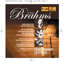 Ferdinand Leitner: Mozart: Piano Concerto No. 23 / Brahms: Variations On A Theme by Haydn