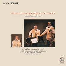 Gregor Piatigorsky: Beethoven: Piano Trio No. 1 in E-Flat Major & Haydn: Divertimento in D Major & Rózsa: Sinfonia concertante