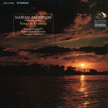 Marian Anderson: Marian Anderson - Songs at Eventide (2021 Remastered Version)