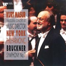 Kurt Masur: Bruckner: Symphony No. 7 (Live, Avery Fisher Hall, New York, 1991)