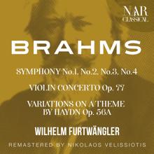 Wilhelm Furtwängler: BRAHMS: SYMPHONY No.1, No.2, No.3, No.4, VIOLIN CONCERTO,  VARIATIONS ON A THEME BY HAYDN