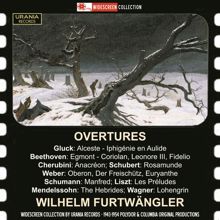 Wilhelm Furtwängler: Overtures