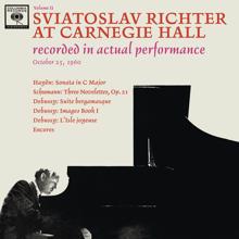 Sviatoslav Richter: Sviatoslav Richter Recital -  Live at Carnegie Hall, October 25, 1960