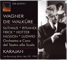 Herbert von Karajan: Die Walkure: Act II Scene 1: So ist es denn aus mit den ewigen Gottern