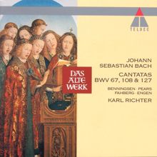 Karl Richter, Kieth Engen: Bach, JS: Es ist euch gut, daß ich hingehe, BWV 108: No. 1, Aria. "Es ist euch gut, daß ich hingehe"