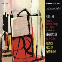 Charles Munch: Poulenc: Organ Concerto & Stravinsky: Jeu de cartes