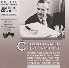 Claudio Arrau: Claudio Arrau in Performance