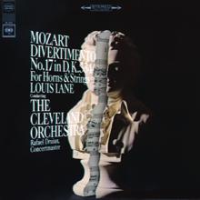 Louis Lane: Mozart: Divertimento No. 17 in D Major, K. 334