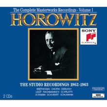 Vladimir Horowitz: The Complete Masterworks Recordings Vol. I, The Studio Recordings 1962-1963