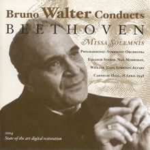 Bruno Walter: Beethoven, L. Van: Missa Solemnis (Philharmonic Symphony, Walter) (1948)