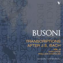 Sandro Ivo Bartoli: 18 Chorales, BWV 651-668, "Leipziger Chorale": Jesus Christus, under Heiland, BWV 665 (arr. F. Busoni for piano)