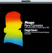 Dezső Ránki: Mozart: Piano Concertos, K.453 & K.450